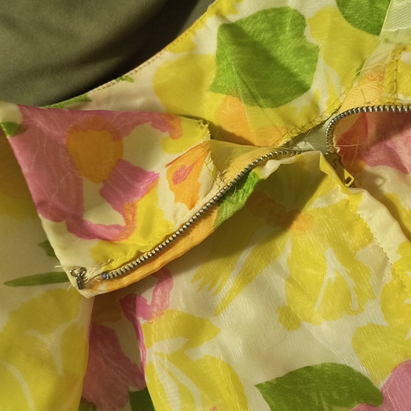 60's Vintage Floral Dress with original tags - Picture 8 of 10